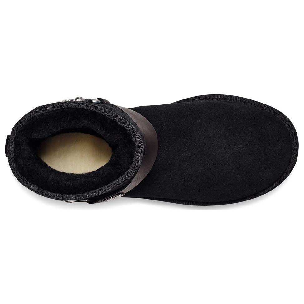UGG Kids' Classic Mini Waterproof Black Boots 1135090-BLK