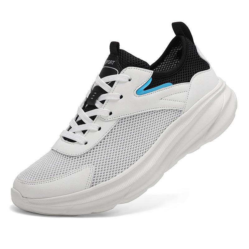 High-quality sports shoes mesh shoes hollow mesh breathable running shoes platform shoes lightweight shoes thin summer