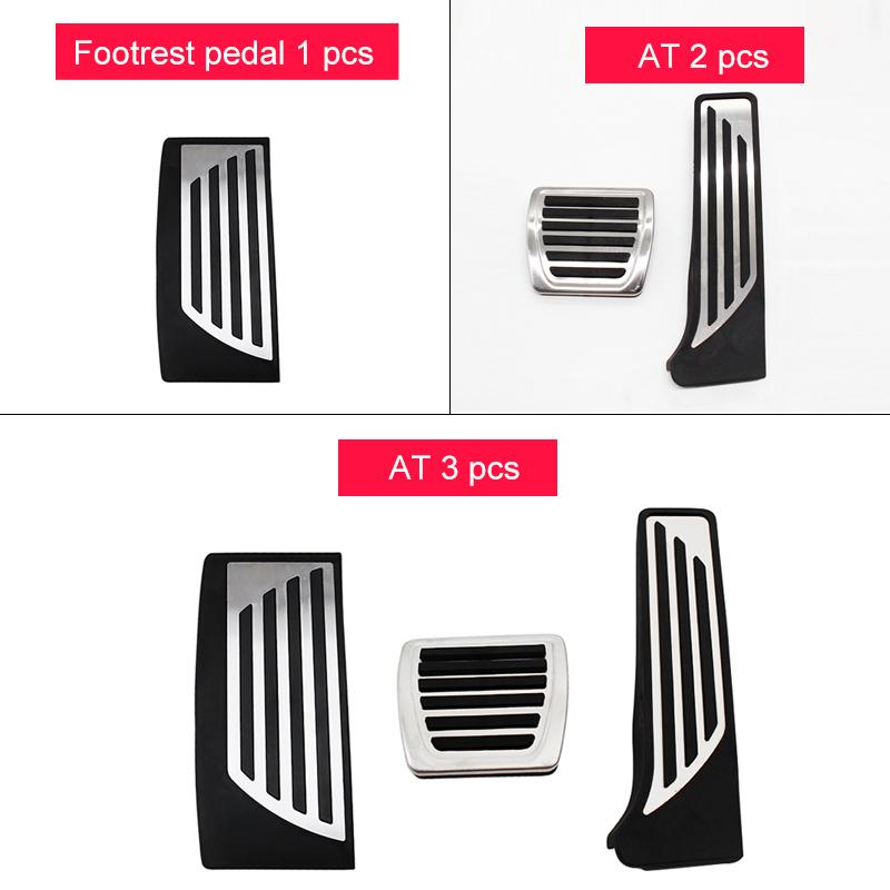 For Alfa Romeo Giulia 2016 2017 2018 2022 2023 Car Gas Fuel Accelerator Brake Pedals Cover Non-Slip Case Trim