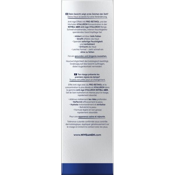 Nivea Men Hyaluronic Soft Effect Hydro Gel 50ml
