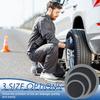 Zhengmy 60 Pieces Tire Patches 32 Mm, 42Mm, 58 Mm Tire Repair Unit With Patch Roller Tube Patch Auto Repair Stitcher Tool For Car Truck Motorcycle