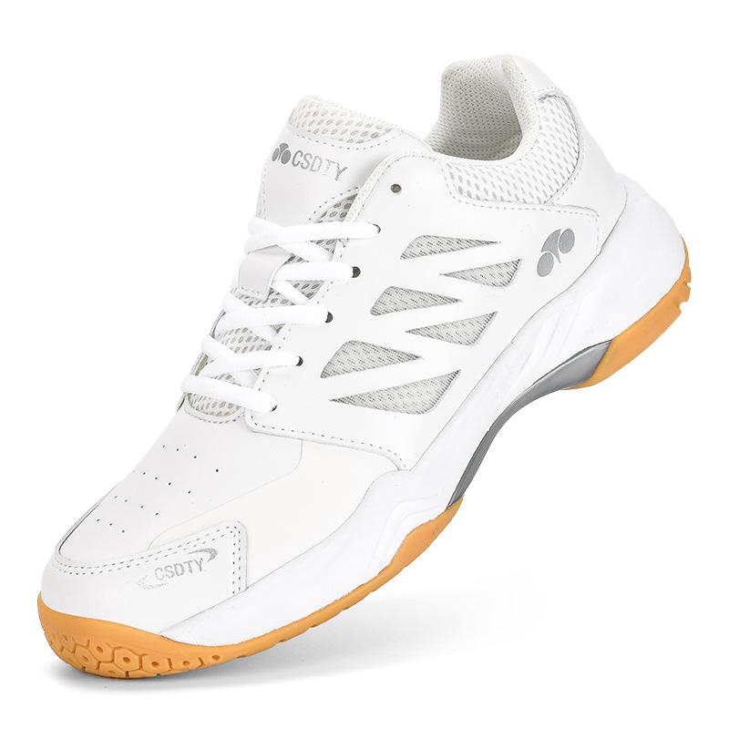 

Couple badminton shoes men s and women s four-season tennis shoes table tennis shoes badminton shoes super beef tendon sole 45