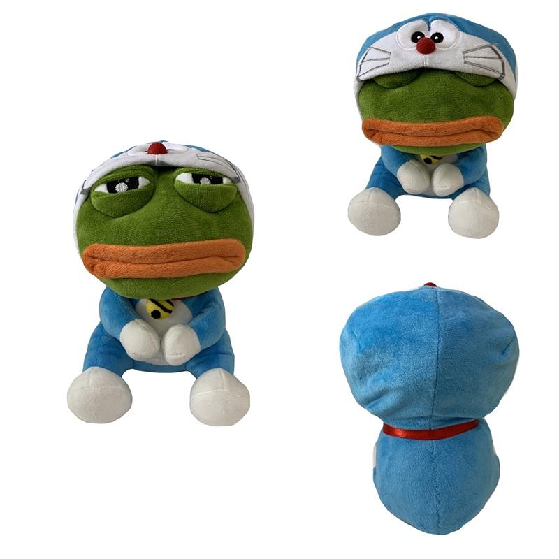 Pepe The Frog Plush Toy Soft And Comfortable Sad Frog Stuffed Animal For Kids And Adults
