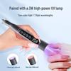 Electric Nail Art Grinding Machine with Curing Lamp – Nail Grinder and Remover