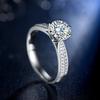 Sace Gems Classic  Alloy Zircon Ring Ladies Jewelry Wedding Promise Party Gift