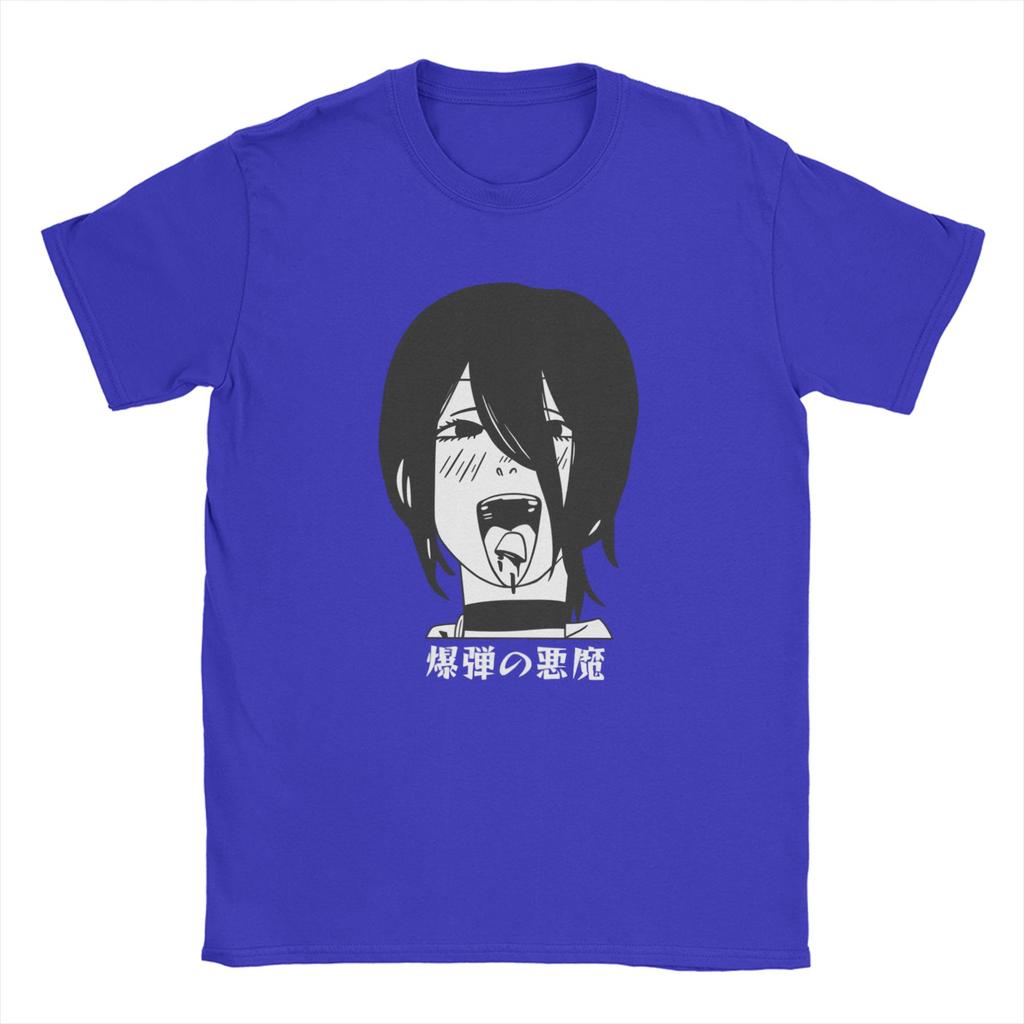 Chainsaws man Rezes T-Shirt Summer  Fashion T Shirts Adult Pure Cotton O-Neck 4XL 5XL 6XL Top Tees Short Sleeve Y2K Retro Tshirt