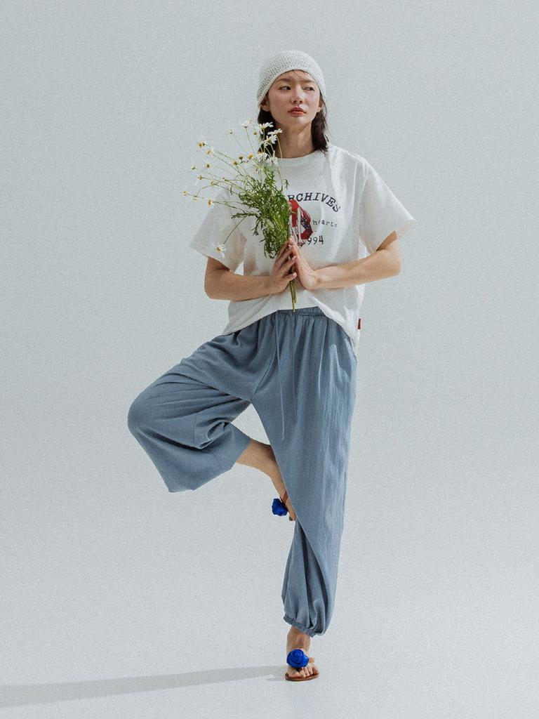 Aenhacheu Fluid Lounge Pants_Blue