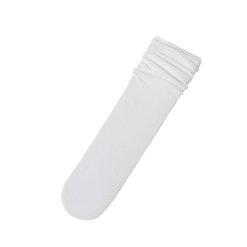 5 Pairs of Female Summer Thin Candy Color Student Trend Pile Socks