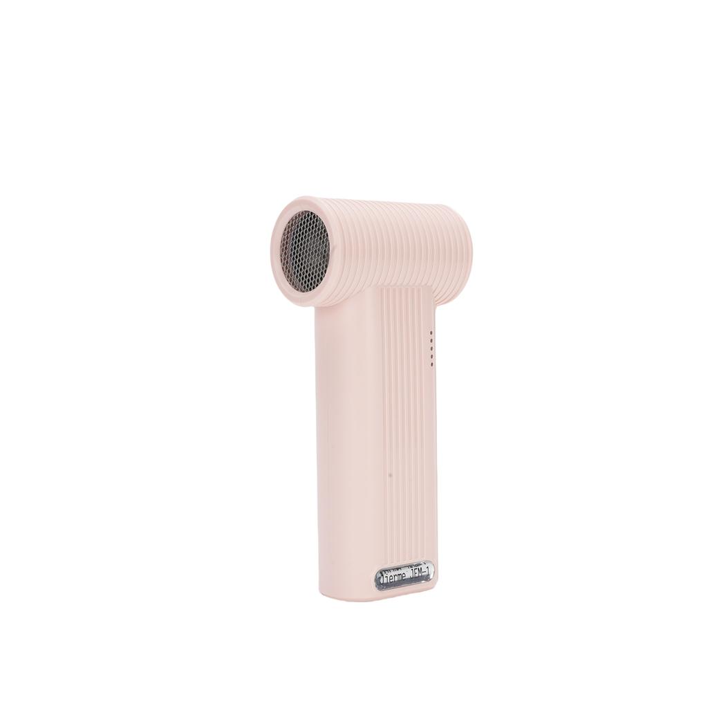 Small Turbo Fan With 5 Speeds Pocket Portable USB Rechargeable Handheld Fans for Outdoors Travel