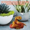 3d Printed Snake Desk Ornament Rotatable Office Realistic Snake Statue Table Decoration Landscape Figurines Accessories