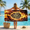 Telo da Spiaggia Asciugatura Rapida Manchester United FC Stampa Microfibra Assorbente Portatile da Viaggio per Nuoto