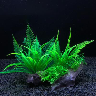 Yousheng Artificial Water Grass Realistic Landscaping Eco-friendly Artificial Water Plants Aquarium Ornament for Home Decor