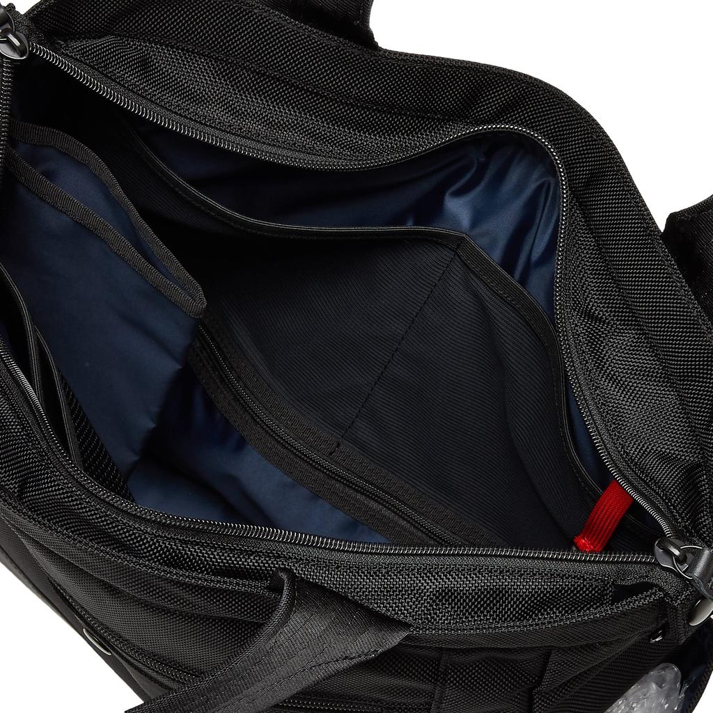 Beyond Business Large Water Mobile Twisted Black [IS Plus] Tote, Lightweight, Multifunctional, Capacity, Repellent, Storage, Carry-On, Nylon,