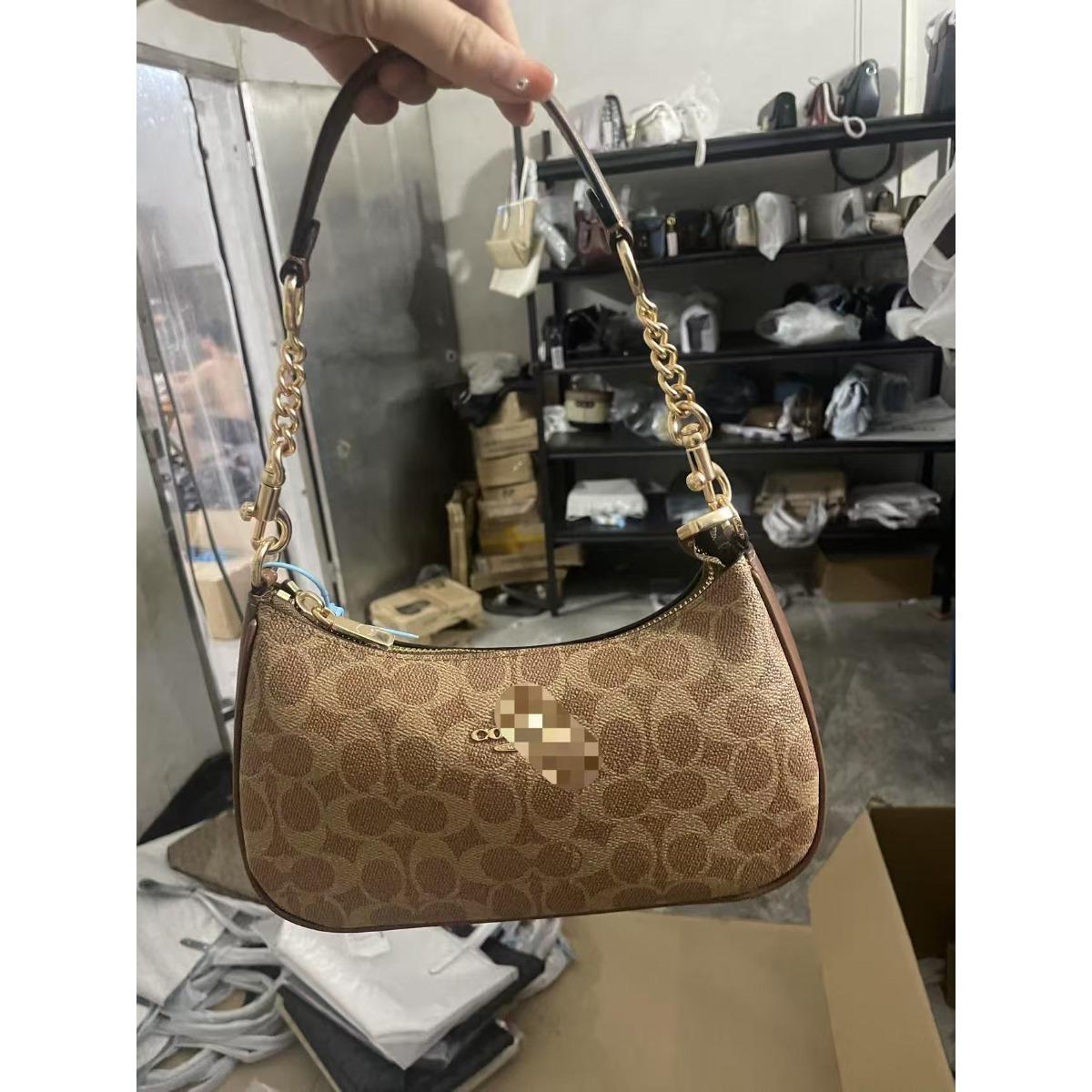 

Teri underarm crescent bag retro women s bag classic presbyopia mahjong bag fashionable shoulder messenger bag 25*7*15CM