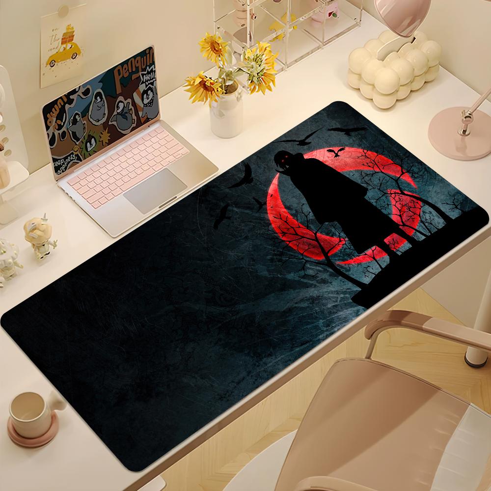 NNaruto Uzumaki Itachi Uchiha Mouse Pad Nonslip Thickened MousePad Large Writing Lockedge Gaming Cushion Office Student