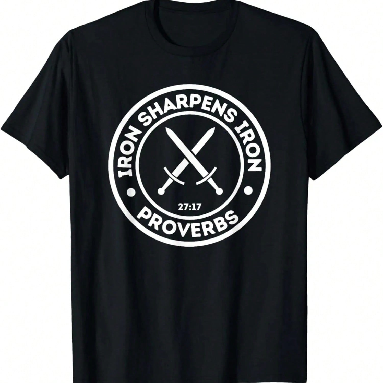 Iron Sharpens Iron Print T-Shirt S разноцветный