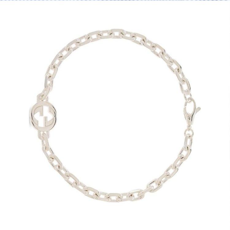 Gucci Sterling Silver Bracelets Unisex Silver YBA796351001