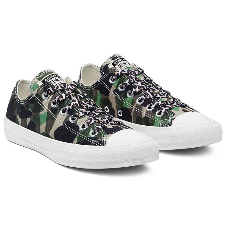 (WMNS) Converse Chuck Taylor All Star Bas 'Camo-Vert' Femme 570780C