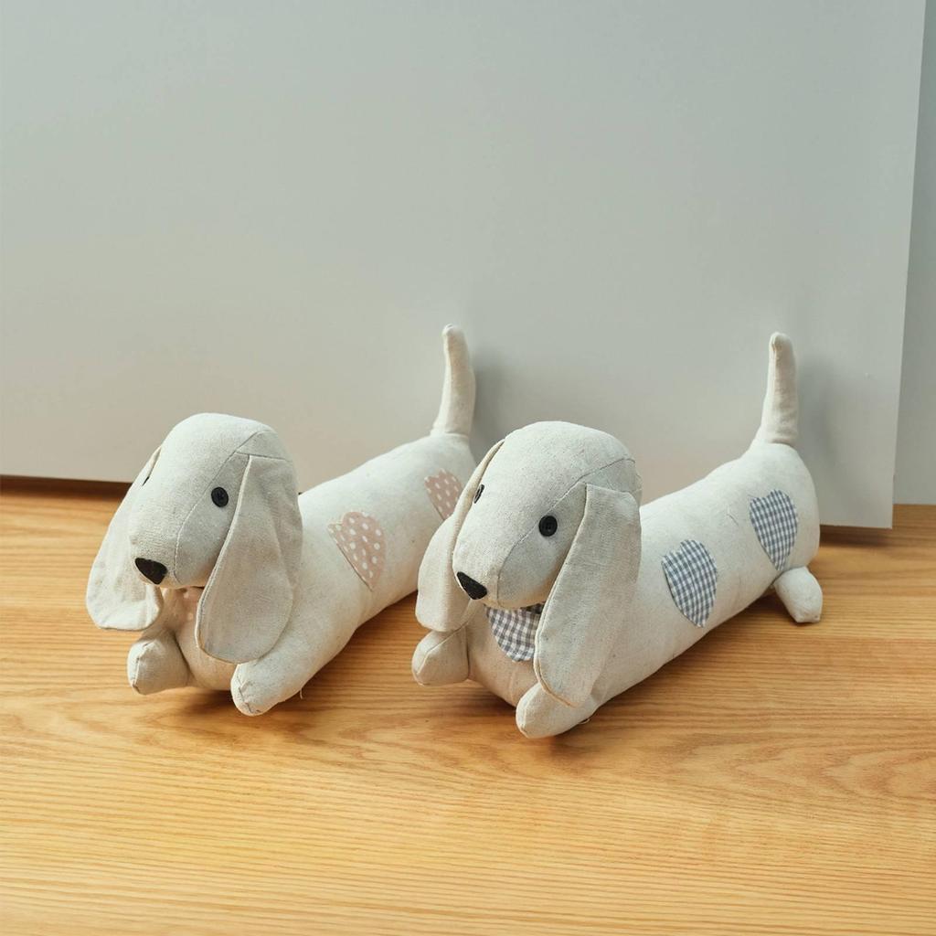 Dog Door Stopper Cute Decorative Animal Airflow for Living Room