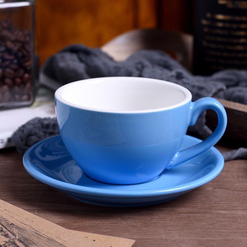 DeOu Sternenlicht Keramik Latte Art Kaffeetassen Set