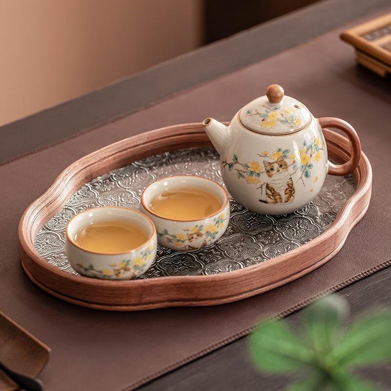Changbaosen Ru Kiln Gongfu Tea Set