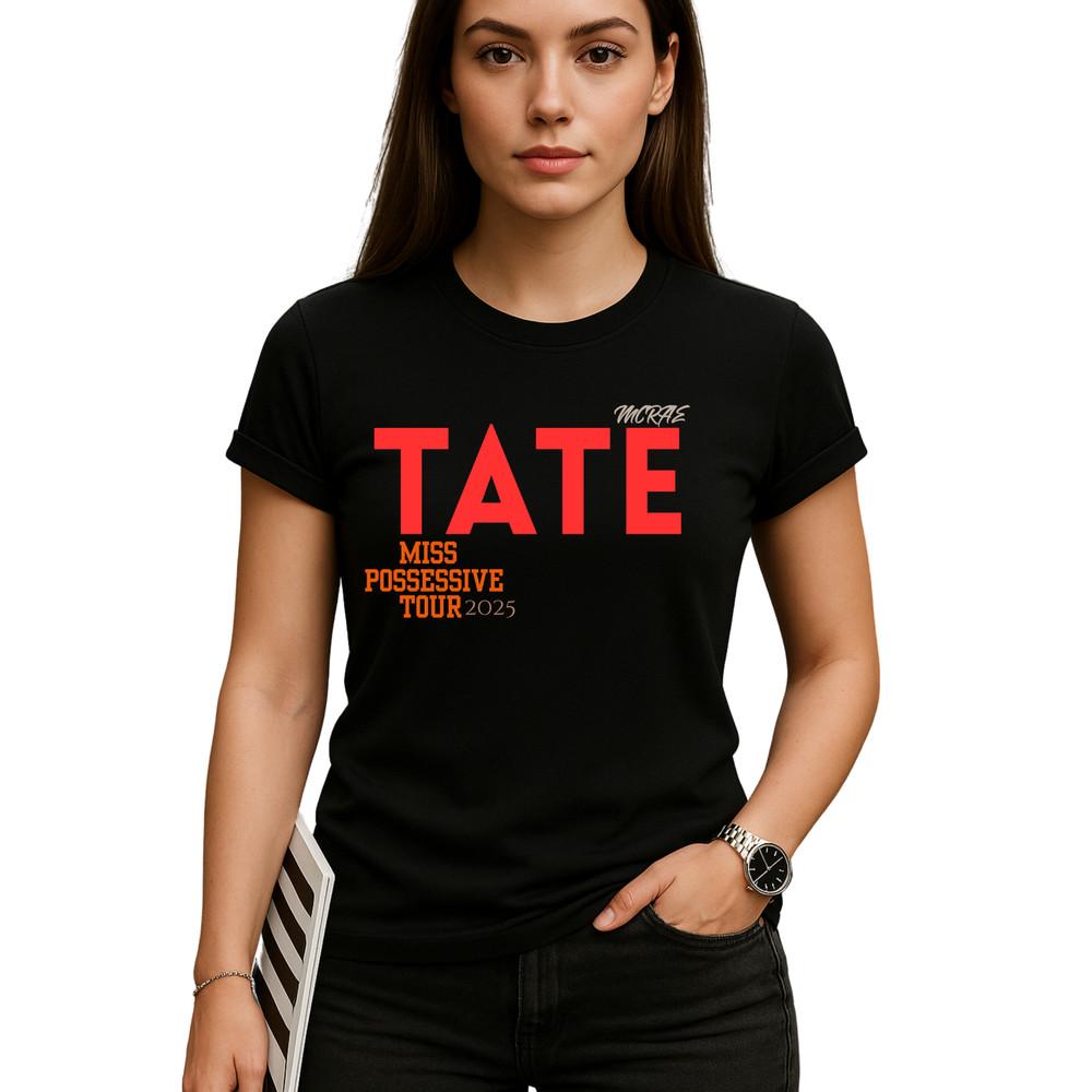 Tate McRae T-Shirt,Tate McRae bootleg tour tshirt, Tate McRae concert gift