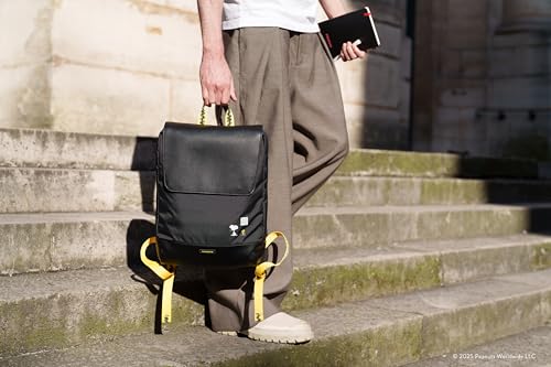 Moleskine Peanuts Metro Slim batoh, Černý, Vhodný pro 15palcový notebook, ETLEPEMTBPBK