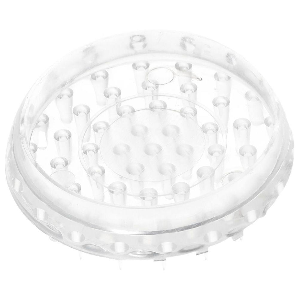 Carpet Protectors Spiked Caster Cups Round Furniture Caster Cup Transparent Plastic Chair Leg Covers Furniture Cups for Sofas