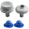 Pool Water Connection Kit for INTEX 32mm Hose Including Inlet Nozzle and Screen Mesh for Above Ground Pool Maintenance