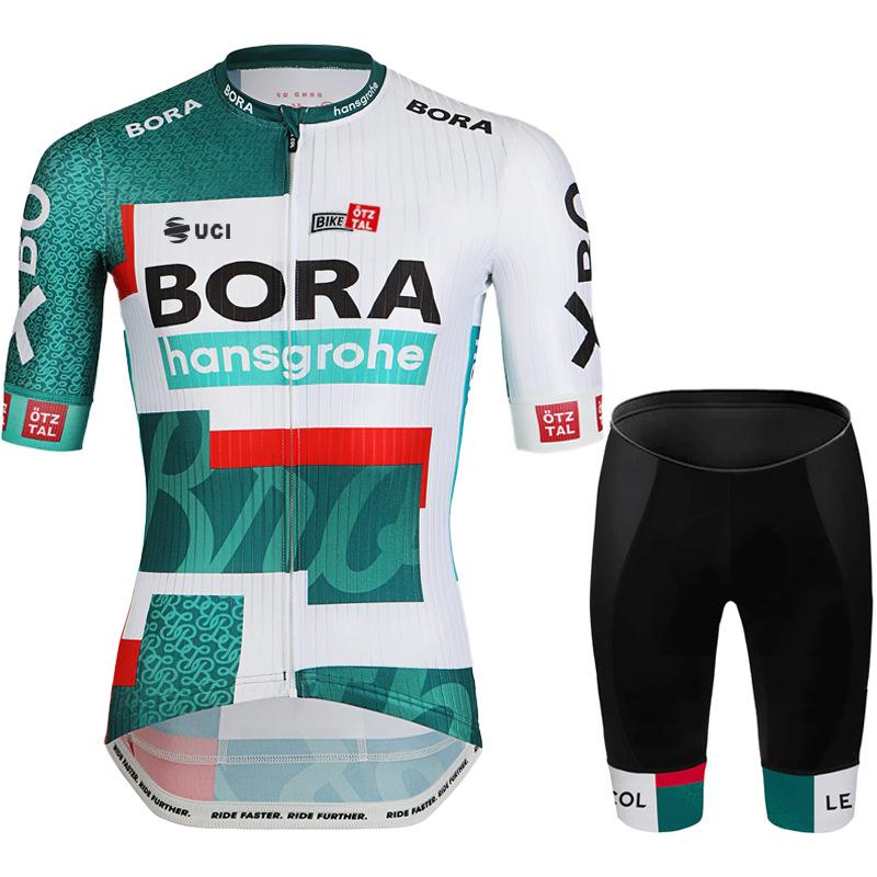 Traje de Ciclismo de Verano BORA Maillot de Manga Corta para Hombre Stock Montaña Transpirable 2026
