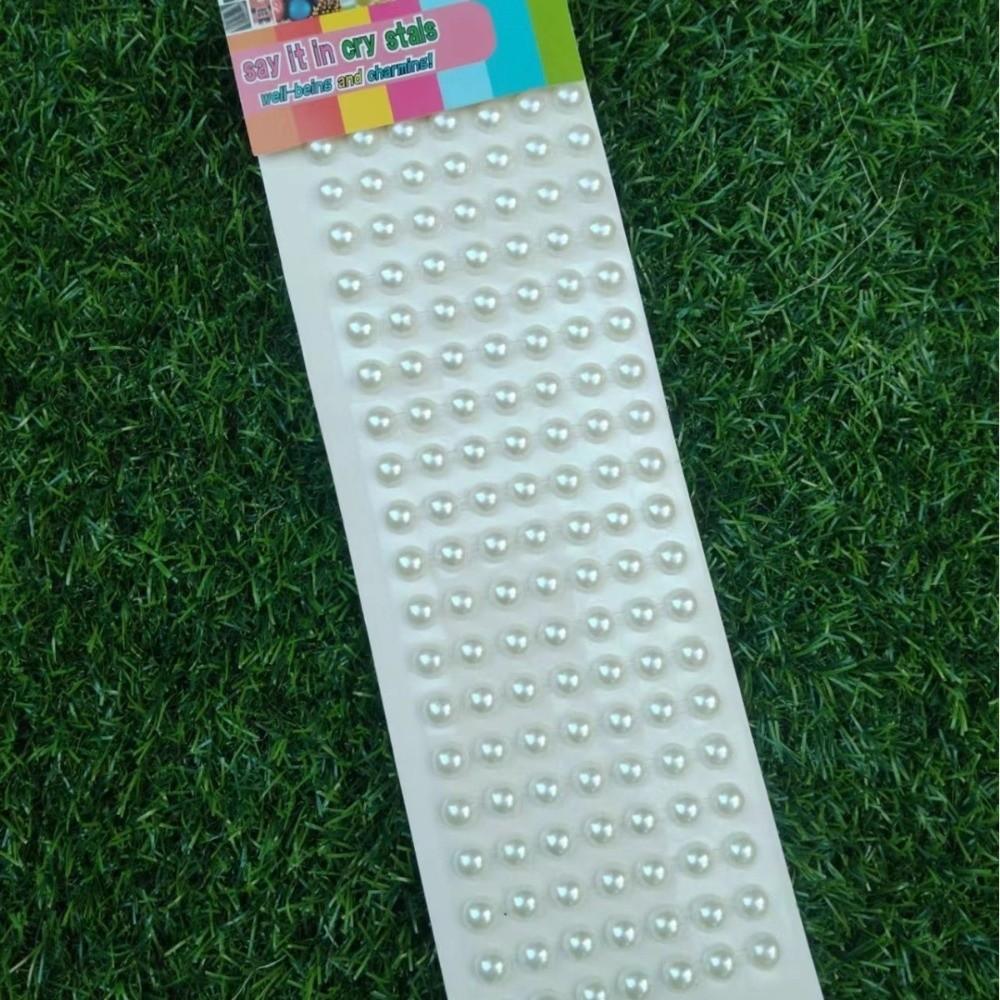 Round Shape 3D Gem Stickers Colorful Design Rhinestone Stickers Diamond Stickers  for Party Makeup