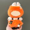 Mini Plush Doll Clothes Sweater Hat Dress Soft Doll Outfits Easy Wear Christmas Halloween Clothing for 17cm Dolls