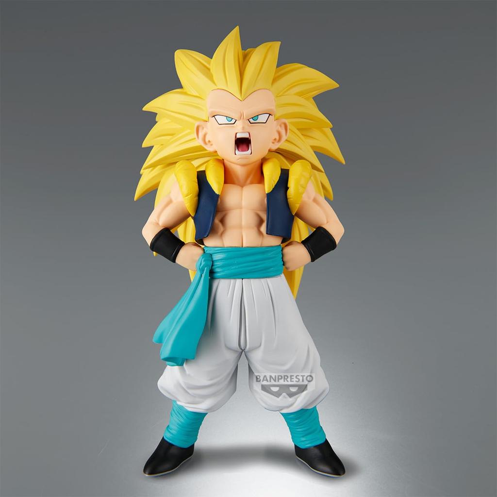 BANPRESTO Dragon Ball Z Super Saiyan 3 Gotenks Solid Edge Works Figure