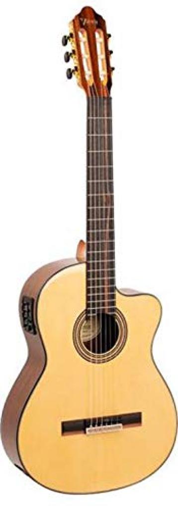 Valencia Elegat Guitar with PU Total Length 995mm Weight VC564CE 1,800g