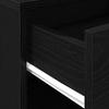 Storage Cabinet Black Oak Effect 46 x 36 x 59 cm