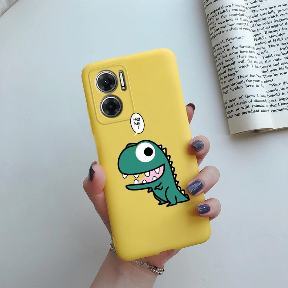 For Xiaomi Redmi Note 11E Case Cute Cactus Avocado Painted Phone Cover For Xiaomi Redmi 10 11 Prime 5G Note11E 11 E Coque Fundas