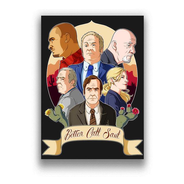 Better Call Saul Anwalt, Ölgemälde, Retro-Poster, Druck, Dekoration, Heimdekoration