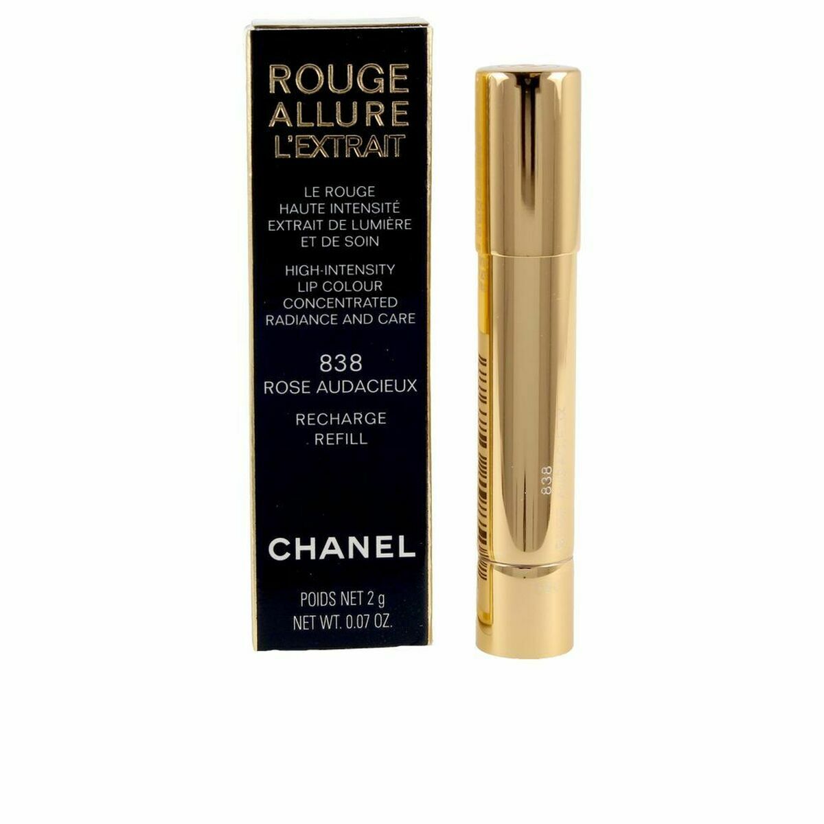 

Губная помада Chanel Rouge Allure L´Extrait Rose Audacieux 838 Refill