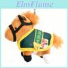 Champion Racehorse Plush Doll Keyring With Soft Plush Material For Animal Lovers And Kids