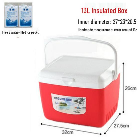 Tragbare isolierte Frischhaltebox für kleine Kühlschränke, den Außenbereich, zum Angeln und für unterwegs
