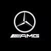 2PCS LED Car For Mercedes Benz Door Welcome Lamps Logo Emblem Ghost Shadow Light Auto Accessories CLA CLS C218 W218 A207 C207 C1