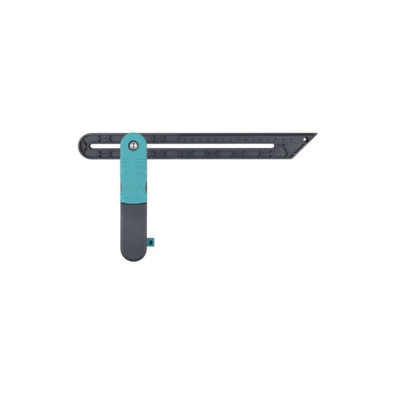 Angular Bevel Gauge Adjustable Angle Ruler with Lock Measuring Gauge Woodworking Ruler Measuring Tool Woodworkers Accessories