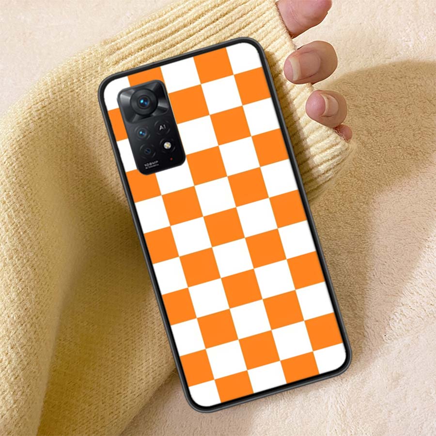 

Retro Classic Chess Board Grid Phone Case For Redmi Note 13 14 15 Pro Plus 12 13C 12C 15C 9 10 10C 9T 9C 9A TPU Soft Cover Clear Redmi 15