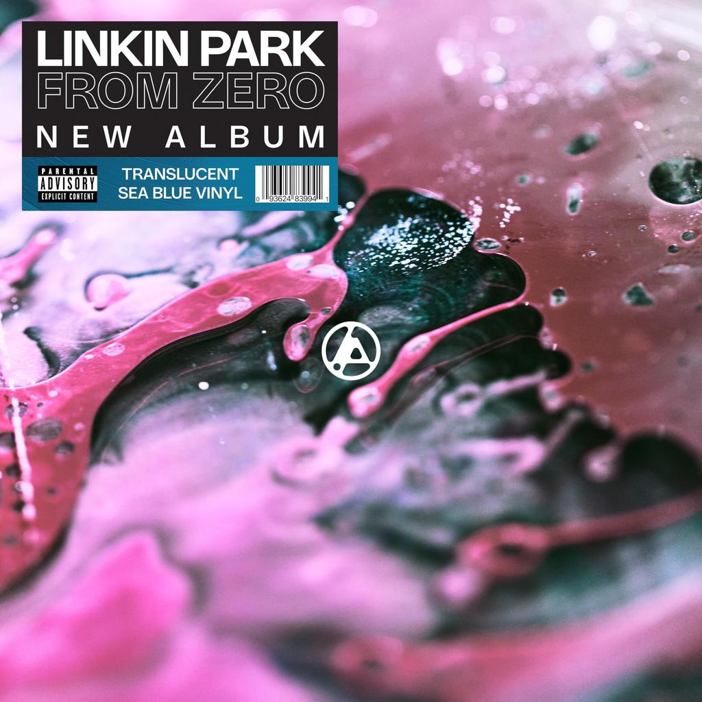 FROM ZERO [TRANSLUCENT SEA BLUE VINYL] - LINKIN PARK [Analog]