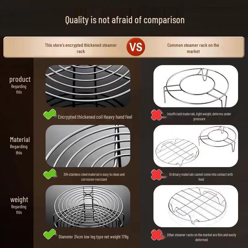 Stainless Steel Pressure Cooker Steamer Rack