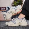 Fashion Fall Lace-up Man Brand Shoes Vulcanize Men's Boots Lux Sneakers Sport Racing Krasofka Shows New Year's Loofers Sporty Pie
