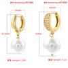ZHUKOU 7 kinds of different earring clasp pearl earrings for women :VE1405-VE1411