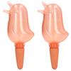 2Pcs Automatic Watering Device Bird Design Safe Environmentally Friendly Drip Irrigation Tool for