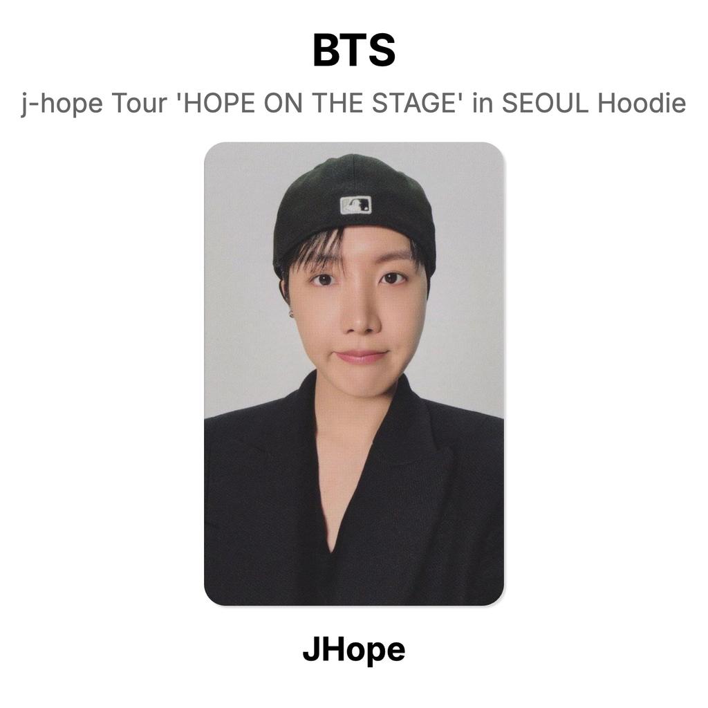 BTS J-Hope j-hope Trasa 'HOPE ON THE STAGE' w SEOUL Bluza Oficjalna Fotokarta