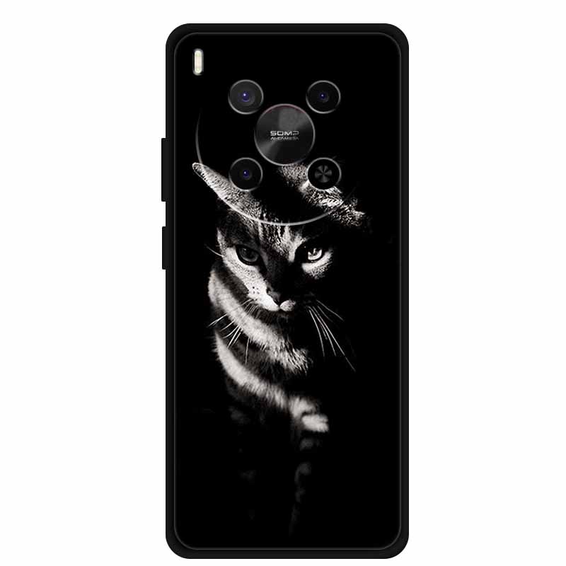 For ZTE Blade V70 Max Case NubiaV 70 Max Wolf Lion Cartoon Silicone TPU Phone Cover For Nubia V70 Max Soft Protective Funda Para